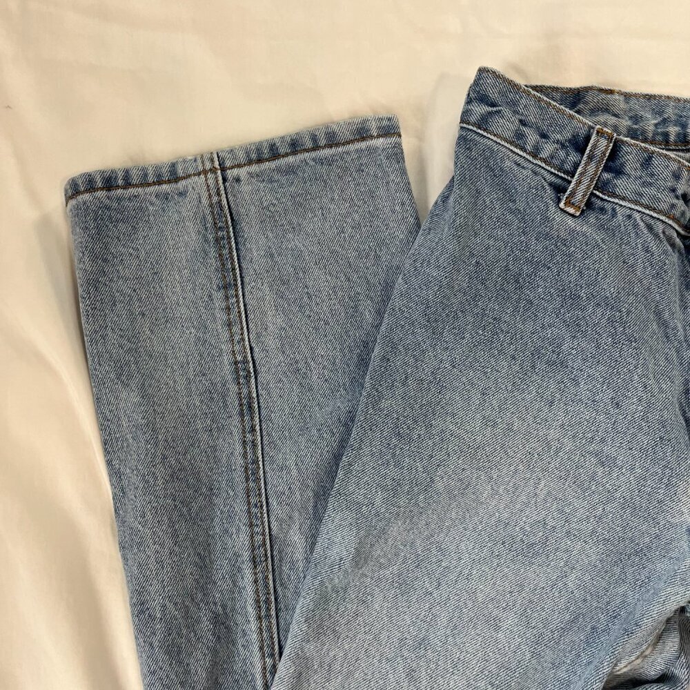 J Galt High Waist Light Wash Wide Leg Cotton Denim Jeans | Size S - Picture 2 of 6